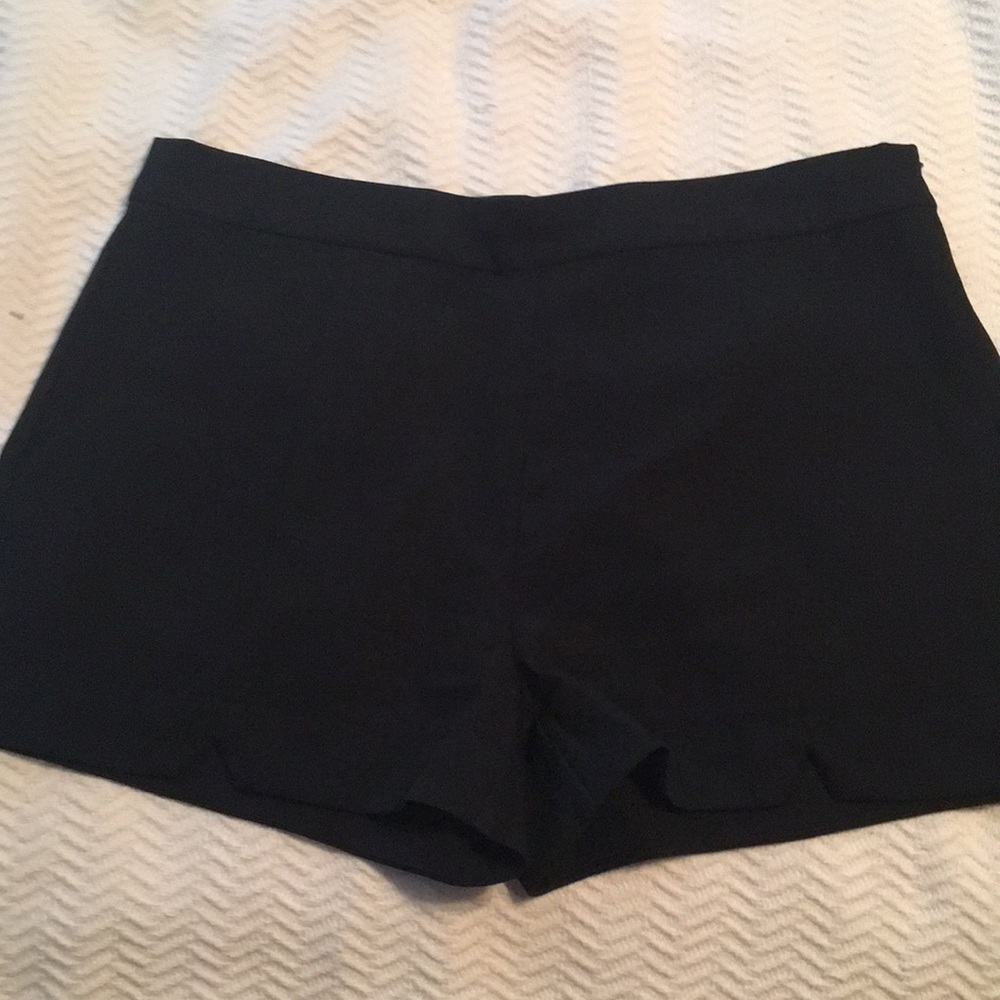 Dress black shorts
